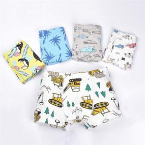 img 2 attached to 🦕 CHUNG Toddler Dinosaur Underwear for Little Boys' Clothing