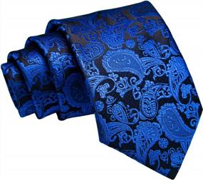 img 2 attached to JEMYGINS Paisley Wedding Business Hankerchief Men's Accessories
