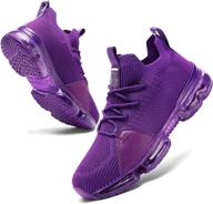 steelement women's breathable resistant purple sneakers - size 41 athletic shoes logo