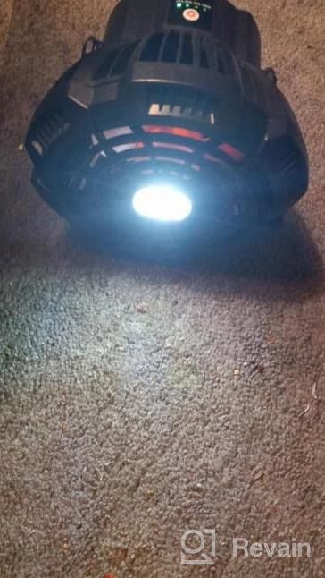 img 1 attached to Stay Cool And Comfortable On Your Next Camping Trip With TDLOL'S Portable Tent Fans With LED Light And Remote Control! review by Dusty Wonsley