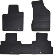 megiteller custom odorless washable weather interior accessories good for floor mats & cargo liners logo