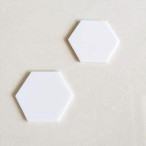 img 3 attached to YongPan Acrylic Hexagon Coaster Crafting