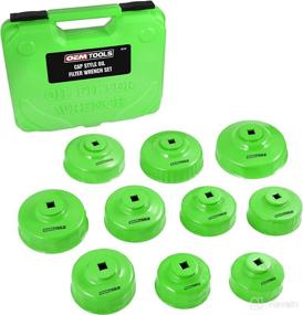 img 4 attached to OEMTOOLS 87151 10 Piece Metric Oil Filter Cap Wrench Set, Filter Cap Oil Filter Wrench, Oil Filter Wrench Set, Oil Filter Removal Tool, Oil Filter Socket Set, green