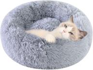 donut cuddler cat beds comfortable cats logo