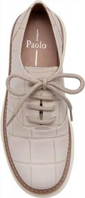 img 2 attached to Upgrade Your Shoe Game With Linea Paolo'S Moira: A Luxe Neutral Oxford