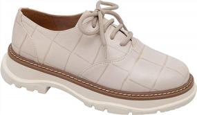 img 4 attached to Upgrade Your Shoe Game With Linea Paolo'S Moira: A Luxe Neutral Oxford