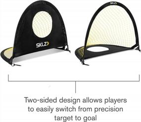 img 1 attached to ⚽ SKLZ Precision Pop-Up Soccer Goal and Target Trainer - 2-in-1 Kit