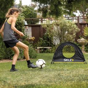 img 3 attached to ⚽ SKLZ Precision Pop-Up Soccer Goal and Target Trainer - 2-in-1 Kit