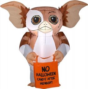 img 2 attached to Gemmy Airblown 3.5Ft Gizmo от Warner Brothers - коричневый