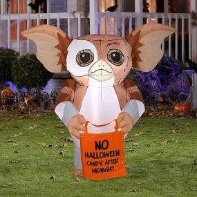 img 1 attached to Gemmy Airblown 3.5Ft Gizmo от Warner Brothers - коричневый