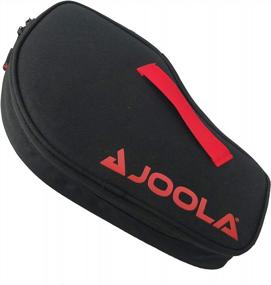 img 4 attached to Protect Your Ping Pong Paddle With JOOLA Vision Double Padded Case - Includes Ball Storage And Table Tennis Organizer