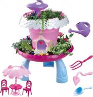 🌱 gilobaby diy assembly outdoor garden toys for kids - my happy garden: grow your own garden, perfect gift for girls & boys логотип