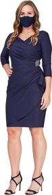 img 2 attached to Alex Evenings Womens Slimming Regular Women's Clothing : Dresses