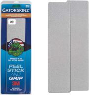 gator guards gatorskinz grit finish step pads: multipurpose, uv resistant, durable traction – easy diy installation, peel & stick – four color options – made in the usa логотип