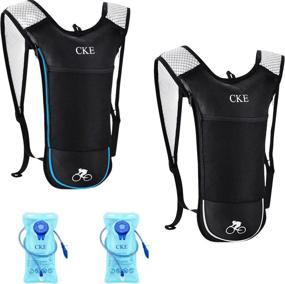 img 4 attached to Рюкзак CKE Hydration Camelback Синий Черный