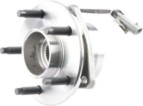 img 1 attached to 🚗 Premium Front Wheel Bearing Hub Assembly 513189X2 for Equinox, Torrent, and Vue - Compatible with ABS, 5 Lug, 4 Wheel (Set of 2)