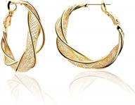 women's gold huggie hoop earrings - hypoallergenic, dainty & plated in gold! logo