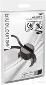 img 2 attached to 🔌 Bluelounge Pixi Small Cable Organizer - Black/Grey Color