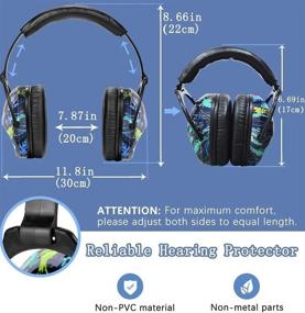 img 1 attached to Protect Your Child'S Hearing With ZOHAN Kids Ear Muffs - Sensory-Friendly Earmuffs For Concerts, Fireworks, And Air Shows - 3 Pack Including Nebula, Rap, And Unicorn Designs