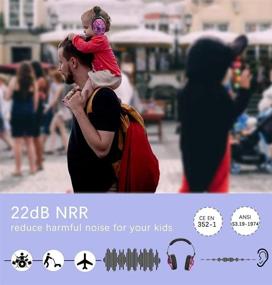 img 3 attached to Protect Your Child'S Hearing With ZOHAN Kids Ear Muffs - Sensory-Friendly Earmuffs For Concerts, Fireworks, And Air Shows - 3 Pack Including Nebula, Rap, And Unicorn Designs