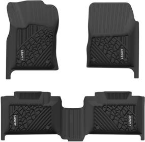 img 4 attached to LASFIT Floor Mats: Perfect Fit for 2022 Jeep Grand Cherokee WK and 2016-2021 Models, All-Weather Car Liners for Jeep Grand Cherokee and Dodge Durango