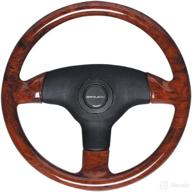uflex v61b antigua burlwood steering logo