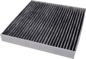 img 2 attached to FRAM Fresh Breeze Cabin Air Filter with Arm &amp; Hammer Baking Soda, CF10134 for Honda Vehicles, Optimized Packaging Variants, White