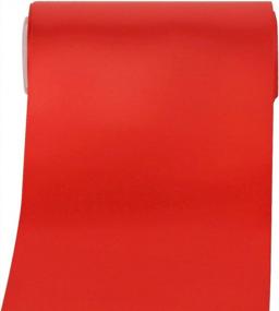img 3 attached to 🎀 LaRibbons 4 inch Wide Red Satin Ribbon - Perfect for Chair Sash, Opening Ceremonies - Double-Face, 5 Yard/Spool