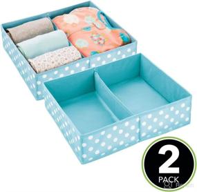 img 3 attached to MDesign Dresser Storage Organizer Playroom Nursery best: Furniture