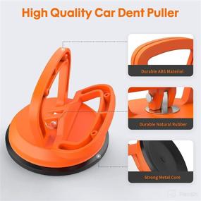 img 2 attached to 🚗 Car Dent Puller Kit – Professional Auto Body Dent Removal Tool Set with Suction Cup – Durable, Lossless, and Easy-to-Use (Pack of 3)