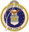 air force seal air freshener, new car scent, 6-pack logo