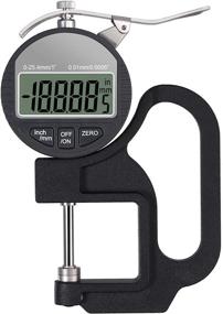 img 4 attached to Neoteck Digital Thickness Gauge 1 Inch/25.4Mm, 0.0005"/ 0.01Mm, Thickness Meter Precise Electronic Micrometer With LCD Display