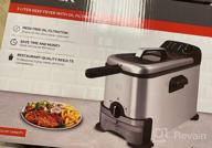 img 1 attached to 🍳 Stainless Steel Kalorik 3.2 Quart Deep Fryer with Advanced Oil Filtration review by Corey Evans