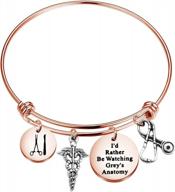 ensianth grey's anatomy gift bracelet - perfect for fans of the show logo