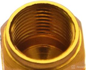 img 2 attached to 🚗 Gold Anodized Aluminum Tire Valve Stem Caps - Universal Fit for Cars, Trucks, Motorcycles, SUVs, Bikes, Wheel Tyres - Xotic Tech