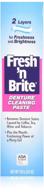 🦷 revitalize your dentures with stim u dent fresh brite denture cleaning logo