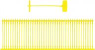 5000 шт. satsonik 25 мм желтые метки (застежки) для крепления меток к одежде по доступной цене логотип