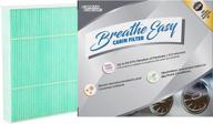 spearhead hepa breathe easy cabin filter - 99.97% filtration of 0.3 micron particles, no airflow restriction (be-134h) logo