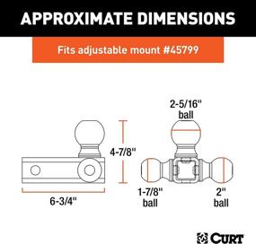 img 3 attached to CURT 45800 Replacement Adjustable Trailer