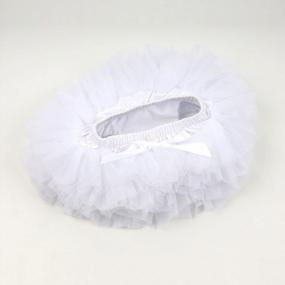 img 2 attached to Adorable Baby Girls Fluffy Soft Tutu Skirt With Diaper Cover - Slowera