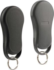 img 1 attached to High-Quality Car Key Fob Keyless Entry Remote Set (1999-2001 Jeep Cherokee, 1999-2004 Jeep Grand Cherokee) - 2-Piece Pack with GQ43VT9T, 56036860