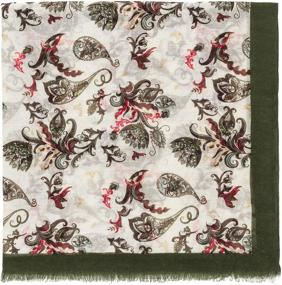 img 1 attached to Lightweight Paisley Fashion Winter Scarves Women's Accessories : Scarves & Wraps