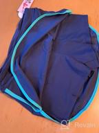 img 1 attached to Stylish & Comfortable ANFILIA Women'S Swim Skirt With Built-In Short & V Slit For Sporty Swims review by Katie Morgan