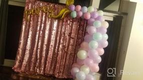 img 5 attached to Набор из 131 шт., арка из воздушных шаров с розовым принтом коровы и воздушный шар из фольги свиньи для украшения и принадлежностей для дня рождения сельскохозяйственных животных - Kicpot Cute Cow Balloons Set