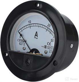 img 3 attached to 🔌 CHHUA Analog Amp Meter Gauge 62T2 AC Ammeter 0-30A: Efficient Panel Ampere Meter for Shipping Circuit Testing & Mechanical Equipment