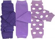 adorable bowbear baby leg warmers in 3 vibrant colors logo