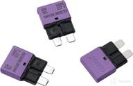 gloso e37 auto (t1) reset low profile atc/ato circuit breakers - (3a - 3 pack) logo