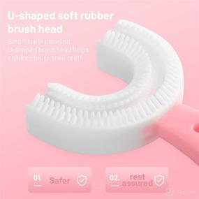 img 2 attached to VIJIGIA U Shaped Toothbrush Silicone Cleaning