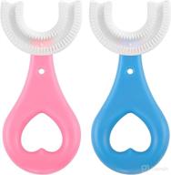 vijigia u shaped toothbrush silicone cleaning logo