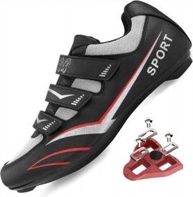 img 4 attached to Ihuan Unisex Cycling Shoes Peloton